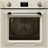 SMEG SOP6900TP Forno da incasso Galileo PIROLITICO, Panna , Estetica Victoria, Classe A, 9 Funzioni