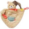 Fehn- Doudou con Orso, Misura Piccola, Colore, Bruno, 060140