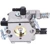 Fafeicy Carburatore, Parti per Motosega, Accessorio di Ricambio per Carburatore, Carburatore per Motosega Artigiano, con Collettore Aspirazione, Adatto per Motosega Cinese 4500 5200 5800 52CC 58CC +