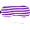 Brrnoo Maschera per Occhi Riscaldata USB Elettrica, Maschera per Occhi Alla Lavanda con Ombretto a Vapore, Massaggiatore per Occhi Portatile per Alleviare la Blefarite, Secchezza, Stress,(Strisce viola)