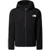 The North Face On The Trail Full Zip Giacca con cappuccio per ragazzi Smoked Pearl/High Rise 128
