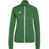 adidas Donna Entrada 22 Track Jacket, Team Green/White, L