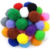 TOAOB THE ONE AND ONLY BABY TOAOB 30 Pezzi Pom Pom Colorati 5cm Decorativi Pompon Grandi Pon Pon per Lavoretti Feste Crafts Decorazioni Artigianato Cucito Fai da Te Portachiavi