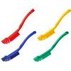 varivendo Spazzola per la pulizia delle fughe, piastrelle, bagno, fughe, spazzola angolare (4 colorati)