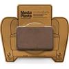 MastaPlasta - Toppa Autoadesiva per la Riparazioni di Camoscio. Colore Marrone. Scegli Dimensioni/Design. Pronto Soccorso per Divani, Sedili Auto, Borse, Giacche, ECC.