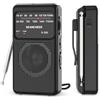 SEANCHEER S-332 Radiolina Portatile AM/FM, Radio Portatili Mini Radio a Pile, Supporta AA Batterie Sostituibili Con Clip Posteriore e al Laccetto, per Camminare, Correre.