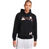 Nike - Felpa M NSW Hoodie Open Concept in Cotone, Nero (S)