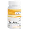 Cuure Vitamina B Complex - CUURE - Forma Molto Assimilabile - Vitamine B1, B2, B3, B5, B6, B7, B8 / Biotina, B9 / Acido Folico & B12-180 Compresse, 6 mesi - Vegan - Pelle, Capelli - Complesso Vitamina B
