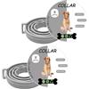 BKEPDY Collare Antiparassitario per Cani 2 Pezzi Collare Antipulci Cane Collare Antipulci e Zecche per Cani Collare Regolabile Impermeabile 65cm Taglia Unica