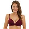 SHEKINI Reggiseno Senza Ferretto Comoda Brassiere Apertura Frontale Pizzo Triangolo Bralette Top Donna Reggiseni Schiena Scoperta