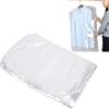 Tomotato 50 Pezzi Sacchetto per la Polvere Dei Vestiti, Organizzatore di Vestiti Trasparente per Cappotti, Camicie, Gonne (60 * 120 cm)