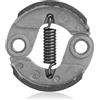 Dumhuts Frizione Centrifuga con Molla per Decespugliatore a Motore a Scoppio, Compatibile con Motori da 42cc e 52cc, Diametro 75mm, Ricambio Ideale per Manutenzione Efficiente
