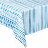 Villa d'Este Home Tivoli 1997 Tovaglia antimacchia 140x240 cm, 10/12 posti tavola, stile coastal, Paranza Stripes