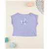 Prénatal T-shirt bimba lilla big size