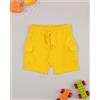 Prénatal Shorts bimbo gialli felpa leggera