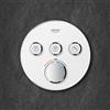 Grohe Grohtherm SmartControl rubinetto doccia da incasso con termostatico, 29904LS0, Grohtherm SmartControl moon white/cromo [Rubinetteria Bagno > Rubinetteria Doccia]