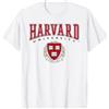 Harvard University Press Cresta Rossa Veritas dell'Università di Harvard Maglietta