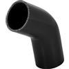 A ABSOPRO Universale Automobile 57mm 2.25 ID 45 Gradi Accoppiatore Silicone Tubo Nero Sostituzione dell'articolo