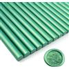 Tomgenrine Stick per sigillo di cera,Tomgenrine 15 pezzi Pistola di colla Sigillo di cera bastoni, per lettera biglietti d'auguri vino sigillare mestieri rendendo inviti di nozze e di partito(Pine Green）
