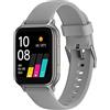 UMIDIGI Smartwatch Uomo Donna, Uwatch 5S 1.7 Orologio Fitness Monitor del SpO2/Sonno, 24H Cardiofrequenzimetro, Impermeabile 5ATM Orologi Sportivo, Smart Watch Contapassi Android iOS,Grigio