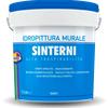 Pittura murale supercoprente, traspirant SINTERNI PITTURA TRASPIRANTE TAPPO BLU 4LT