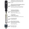 Stubai 354310 Scalpello per Legno, Impugnatura in PP Nera, 10 mm