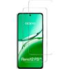 Phonillico Schermo protettivo Oppo Reno 12 FS 5G Vetro temperato - Vetro temperato - Trasparente, excellent