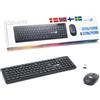 Simpletek Tastiera QWERTY Nordico wireless MK-03B - refurbished