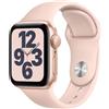 Apple Watch Series SE 1 (2020) GPS 44 mm - Alluminio Oro - Cinturino Sport Rosa, fair