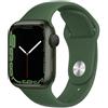 Apple Watch Series 7 (2021) GPS 41 mm - Alluminio Verde - Cinturino Sport Verde, fair