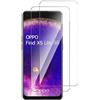 Phonillico Schermo protettivo Oppo Find X5 Lite Vetro temperato - Vetro temperato - Trasparente, excellent