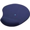 Simpletek Gel mouse pad with wrist rest - Blue - Comfort and precision Mouse - refurbished