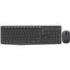 Logitech Tastiera QWERTY Italiano wireless MK235 - refurbished