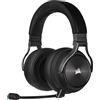 Corsair Cuffie riduzione del rumore gaming wired + wireless con microfono Corsair Virtuoso RGB - Nero - refurbished