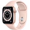 Apple Watch Series 6 (2020) GPS 44 mm - Alluminio Oro - Cinturino Sport Rosa, good