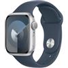 Apple Watch Series 9 (2023) GPS 41 mm - Alluminio Argento - Cinturino Sport Blu, good