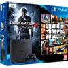 Sony PlayStation 4 Slim 1000GB - Nero + Uncharted 4: A Thief ́s End + Grand Theft Auto V, fair