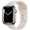 Apple Watch Series 7 (2021) GPS + Cellular 45 mm - Acciaio inossidabile Argento - Cinturino Sport Galassia, good