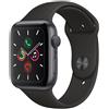 Apple Watch Series 5 (2019) GPS 44 mm - Alluminio Grigio Siderale - Cinturino Sport Nero, good