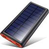 Simpletek Batteria esterna Simpletek Power Bank 26800mAh 5V 2xUSB 1xMicro-USB Solar Panel - refurbished