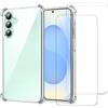 Evetane Cover Galaxy S24 FE e 2 schermi di protezione - TPU - Trasparente - refurbished