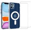 Evetane Cover iPhone 12 mini e 2 schermi di protezione - TPU - Trasparente - refurbished