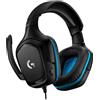 Logitech Cuffie gaming a filo con microfono Logitech G432 - Nero/Blu - refurbished
