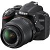 Nikon Reflex D3200 - Nero + Nikon AF-S DX Nikkor 18-55mm f/3.5-5.6G VR f/3.5-5.6, good