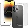 PanzerGlass Schermo protettivo iPhone 14 Pro - Vetro - Trasparente, excellent