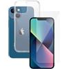 PanzerGlass Cover 360 iPhone 13 mini e shermo protettivo - TPU - Trasparente, excellent