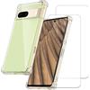 EVETANE Cover Google Pixel 7a e 2 schermi di protezione - TPU - Trasparente, excellent