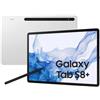 Samsung Galaxy Tab S8+ 128GB - Argento - WiFi, fair