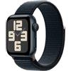 Apple Watch Series SE 2 (2022) GPS 40 mm - Alluminio Mezzanotte - Sport loop Nero, excellent