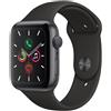 Apple Watch Series 5 (2019) GPS + Cellular 44 mm - Alluminio Grigio Siderale - Cinturino Sport Nero, fair